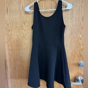H&M Divided Black Textured Top